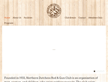 Tablet Screenshot of ndrgc.com